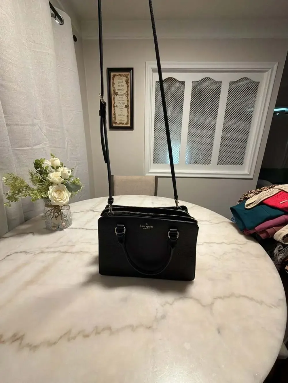 Kate Spade New York Mulberry Street Pebbled Leather Satchel Bag